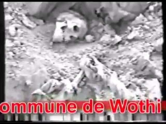 Génocide de 1989 : découverte du charnier de Wothie en 1992